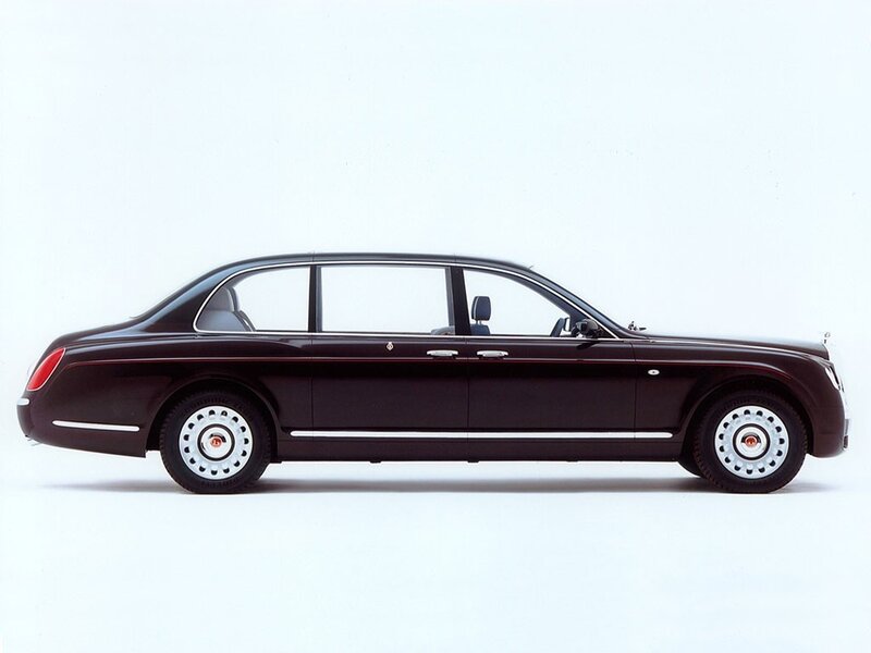 black luxury sedan
