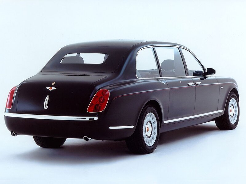 black luxury sedan