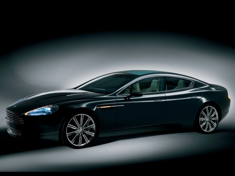 black luxury sedan car