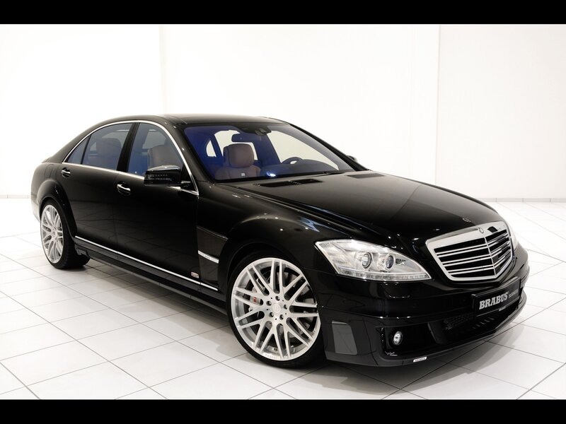 Black Luxury Sedan — Neutral, Photograph, Car, Showroom