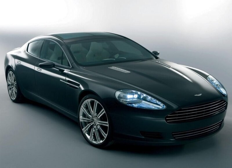 Black Luxury Sedan — Neutral