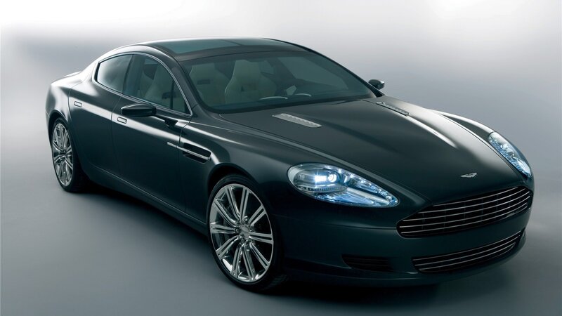 black luxury sports car