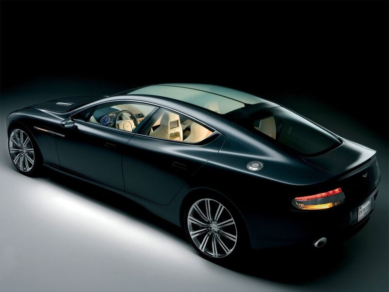 black luxury sports car