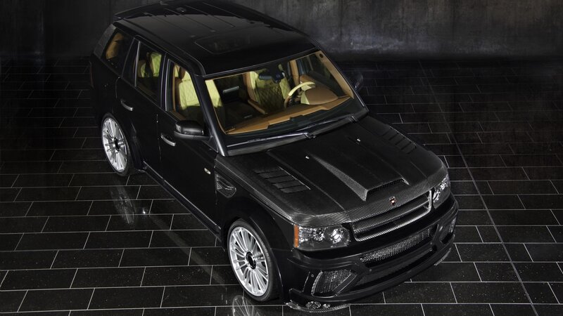 Black Luxury SUV — Dramatic, Photograph, Car, Carbon Fiber