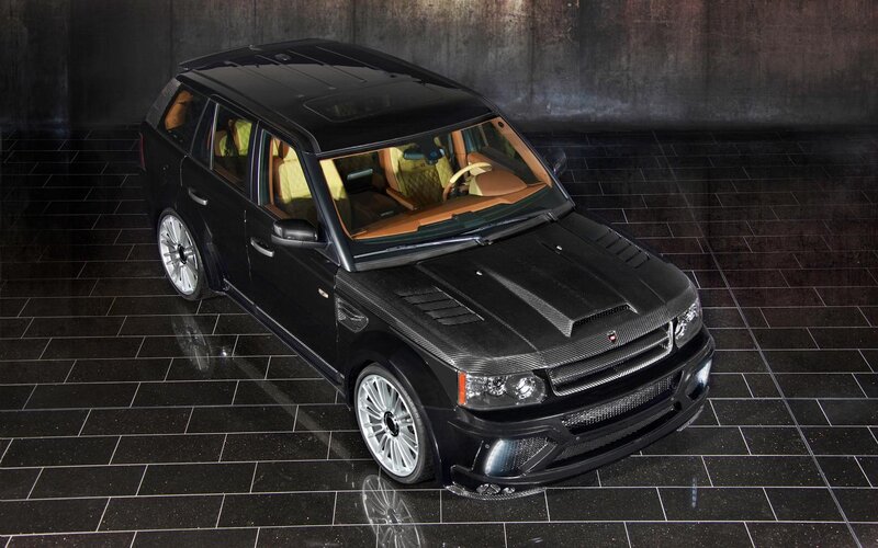 Black Luxury SUV — Dramatic, Photograph, Car Interior