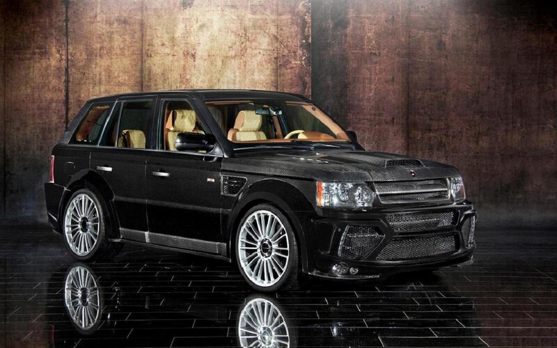 Black Luxury SUV — Dramatic, Photograph