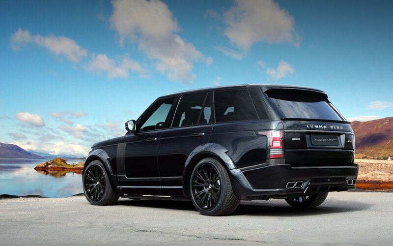 Black Luxury SUV — Serene