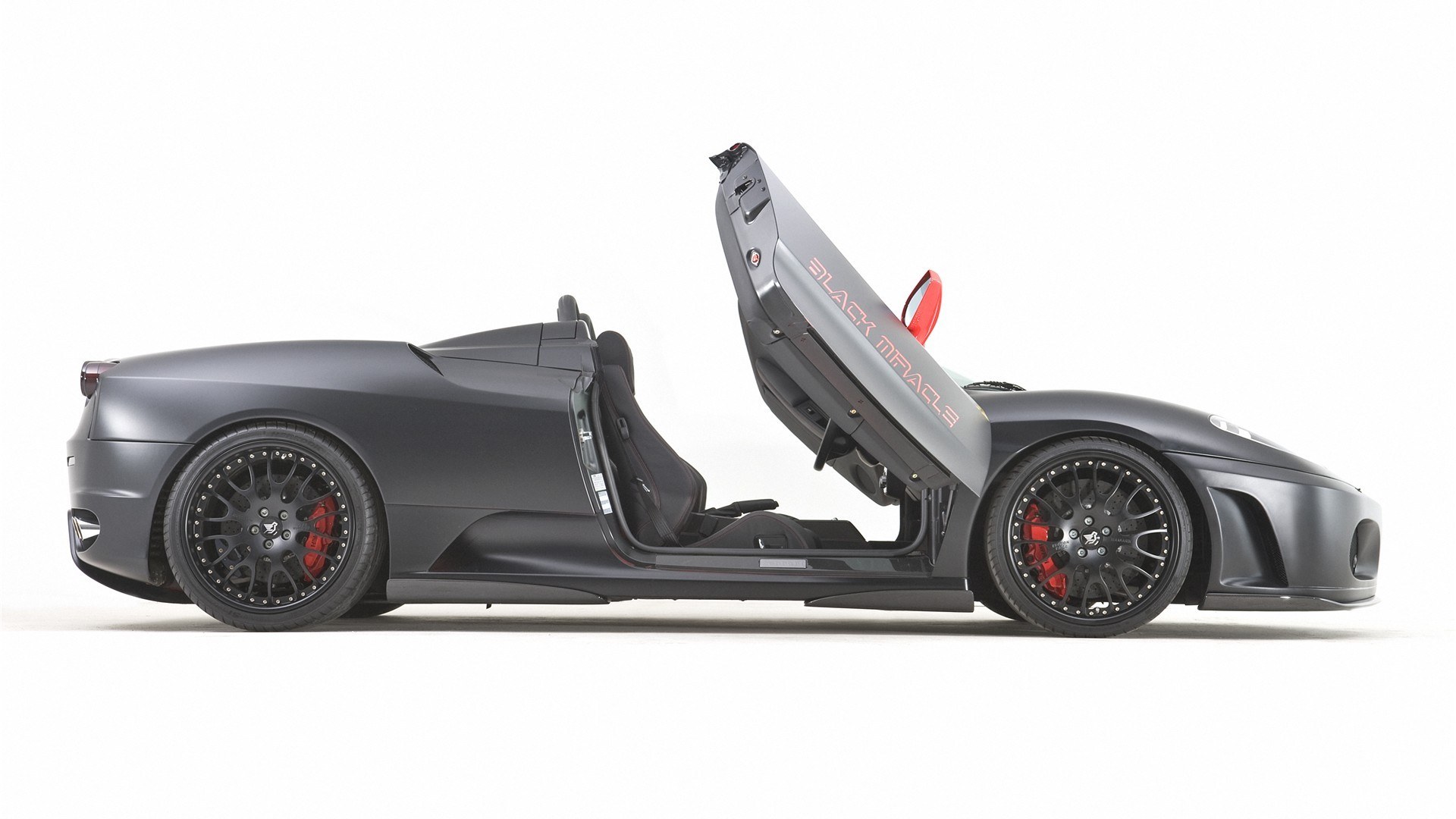 Black Mamba Ferrari convertible