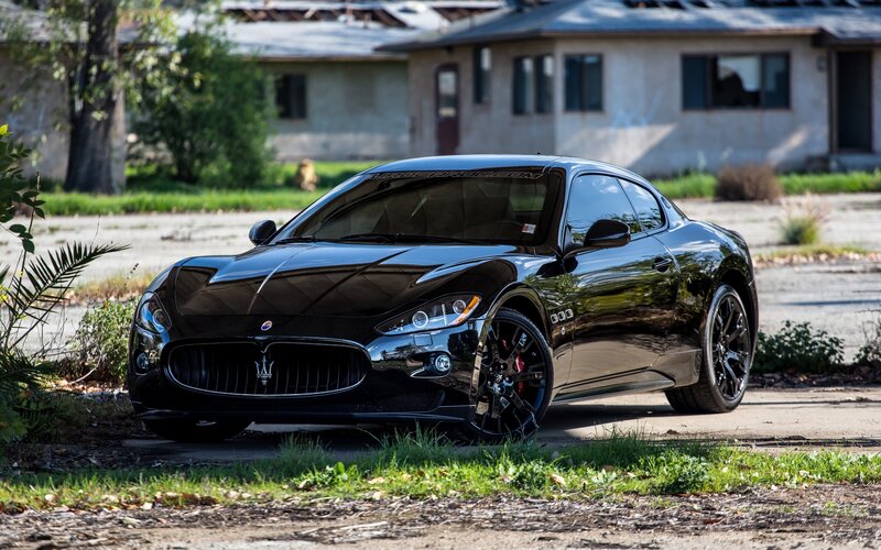 Black Maserati Coupe — Calm