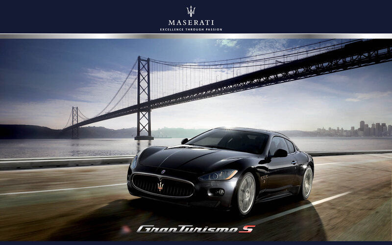 Black Maserati Gran Turismo — Dynamic
