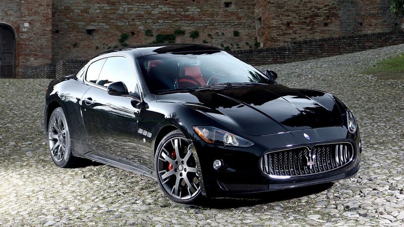 Black Maserati GranTurismo — Dramatic, Afternoon