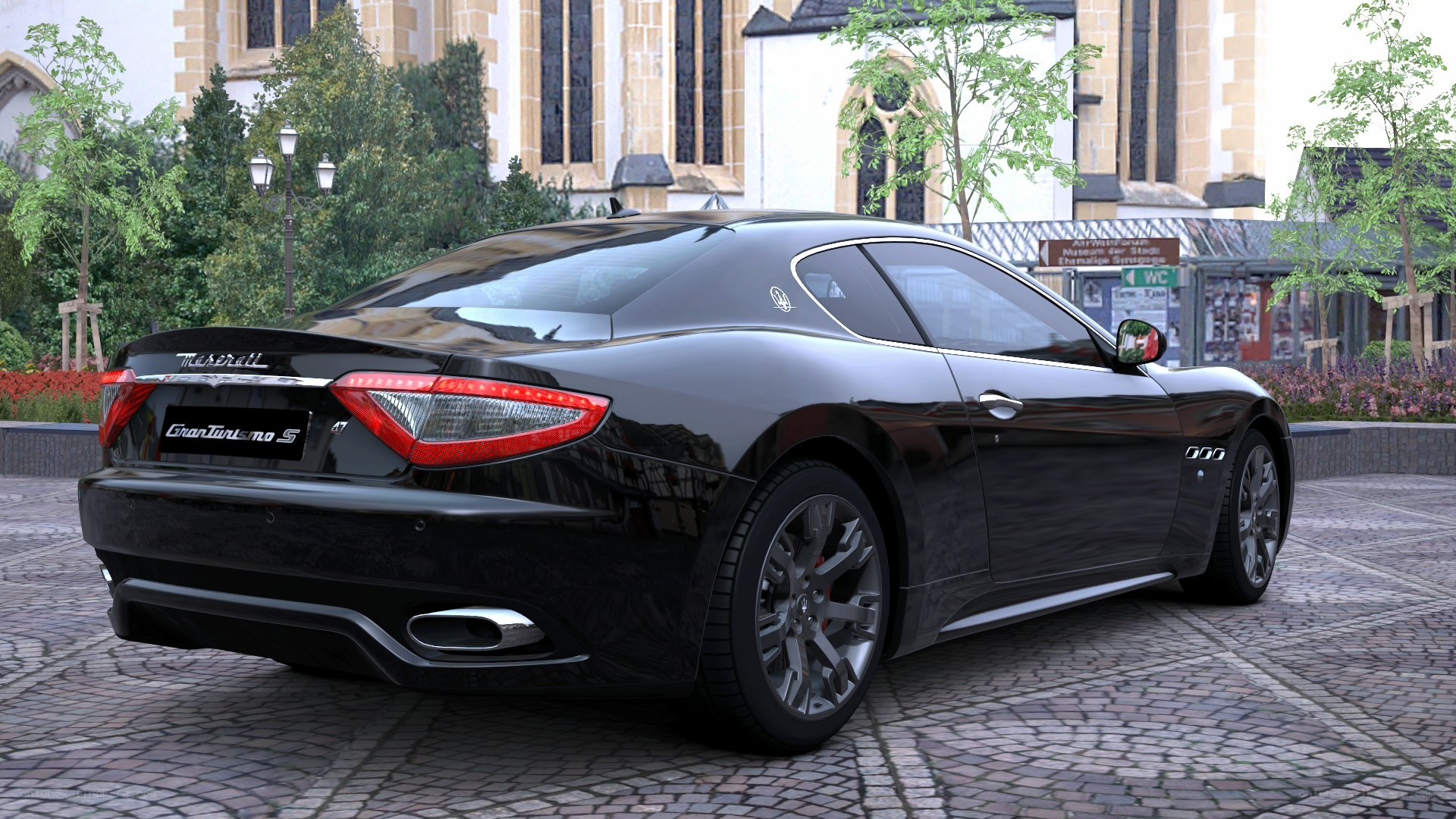 Black Maserati GranTurismo S
