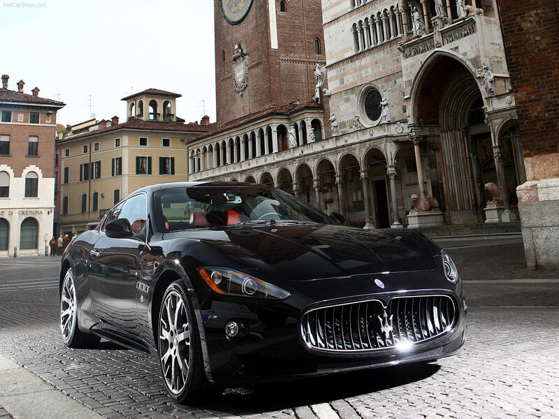 Black Maserati GranTurismo — Serene, Afternoon, Photograph