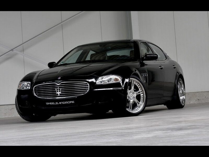 Black Maserati sedan
