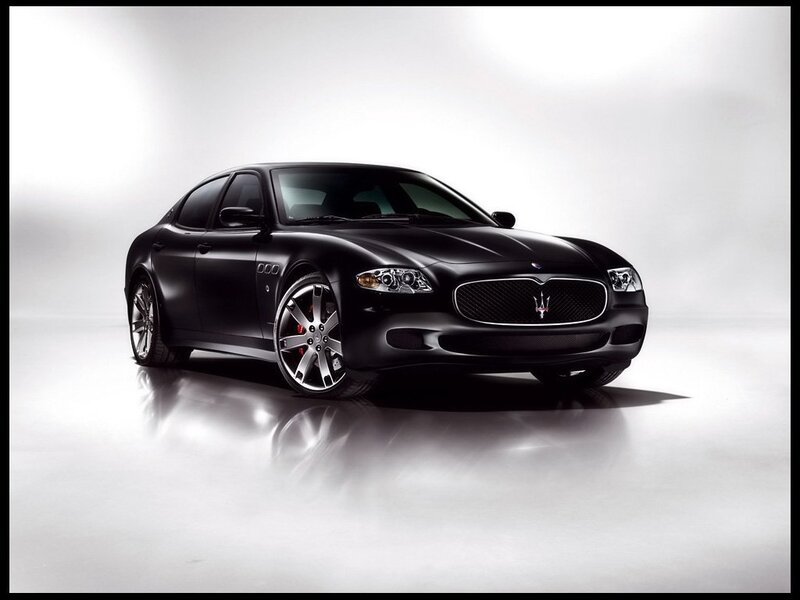 Black Maserati Sedan — Car