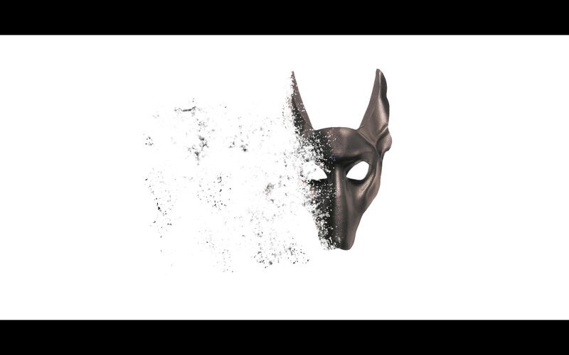 Black Mask Disintegrating