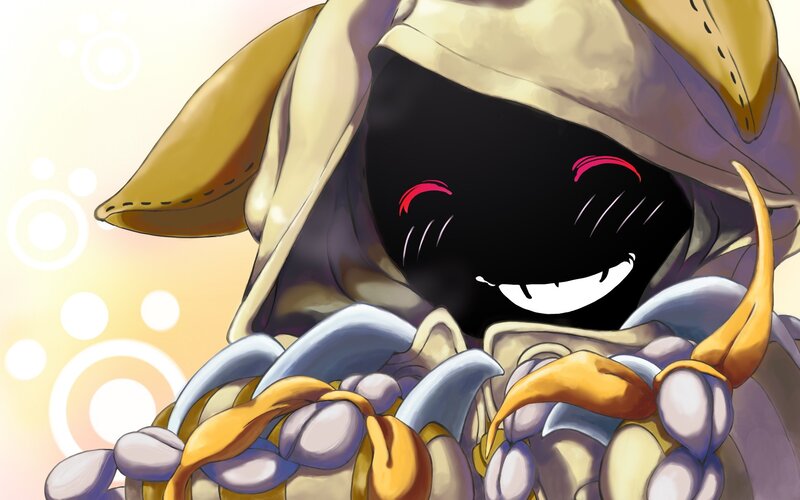 Black Masked Character