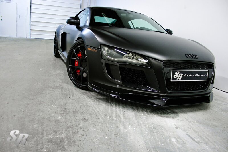 Black Matte Audi R8 — Neutral