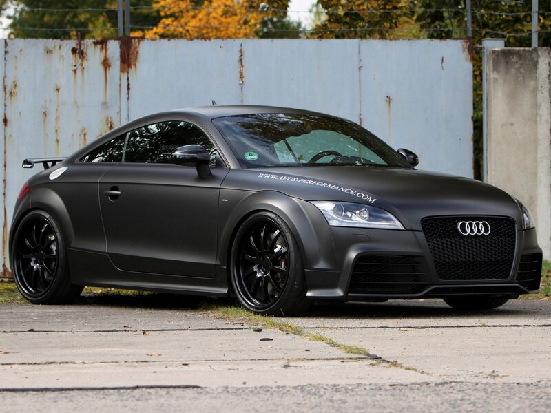 Black Matte Audi Tt