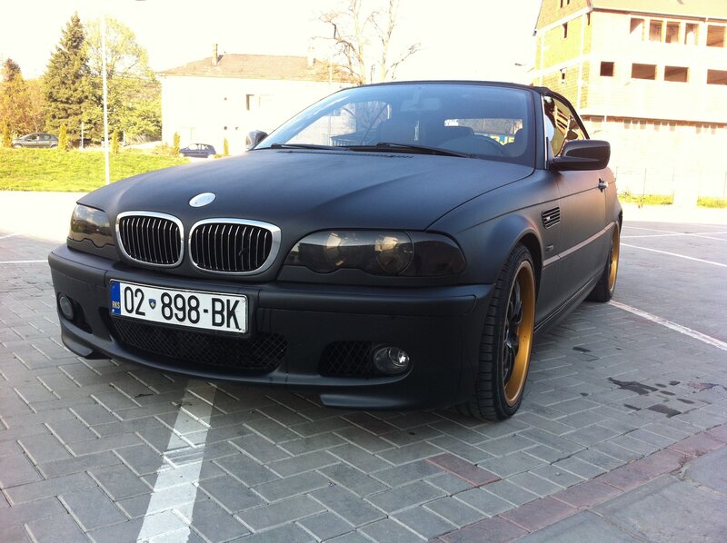 Black Matte BMW Convertible — Calm
