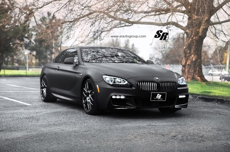 Black Matte BMW Coupe — Calm
