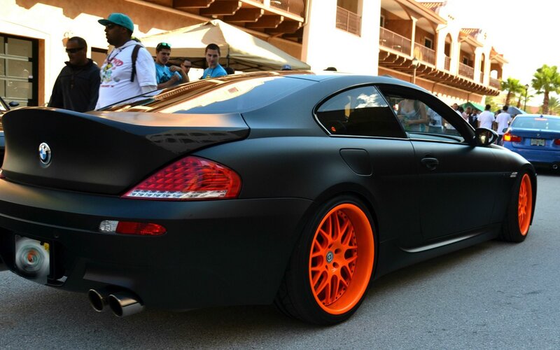 Black Matte BMW Coupe — Casual