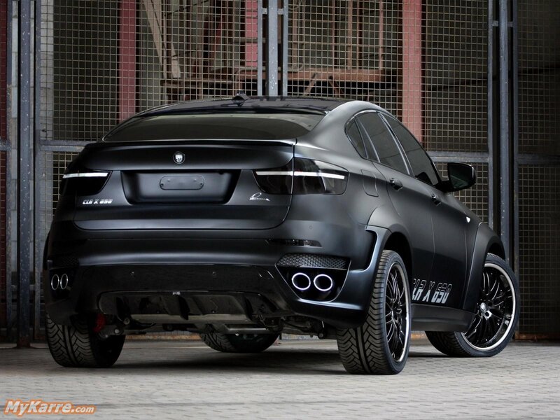 black matte bmw x6 m