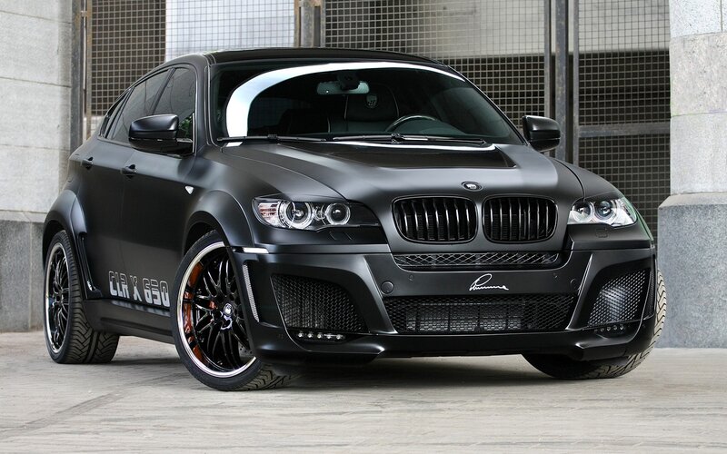 black matte bmw x6