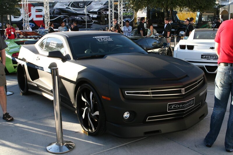 Black Matte Camaro