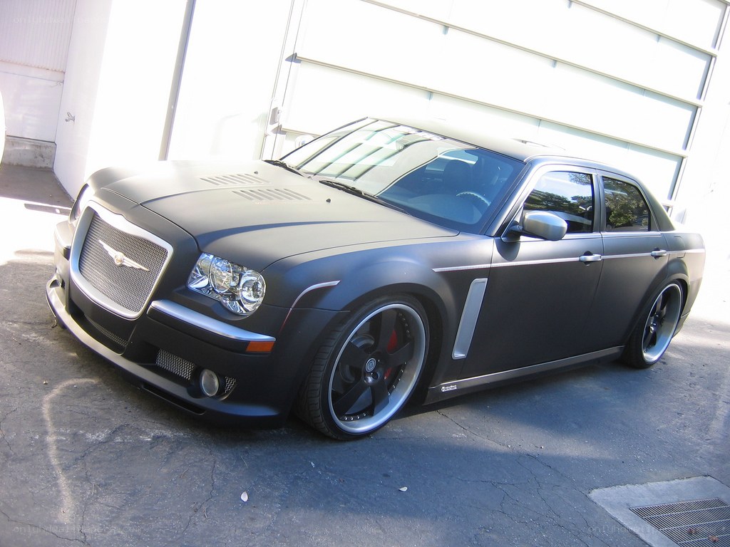 black matte chrysler 300
