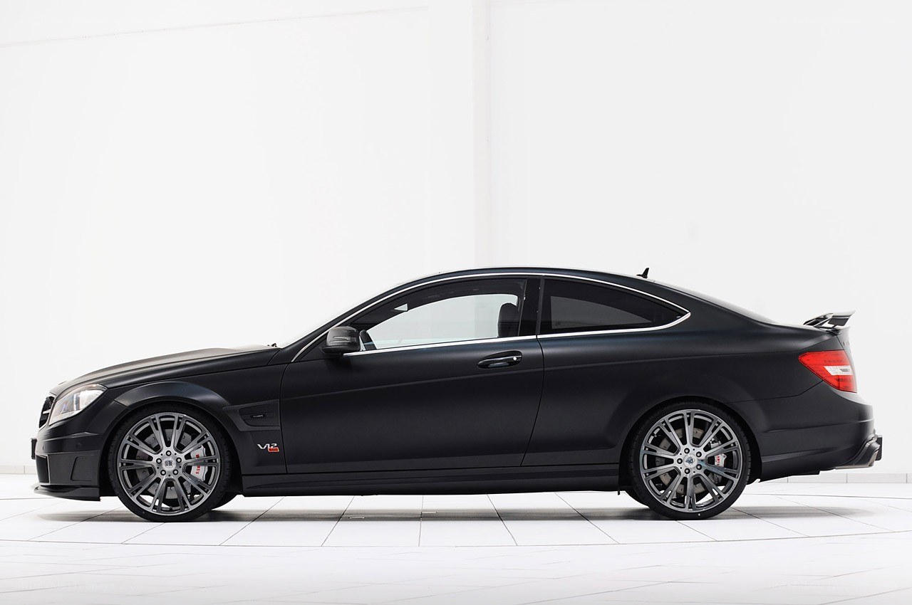 black matte coupe car