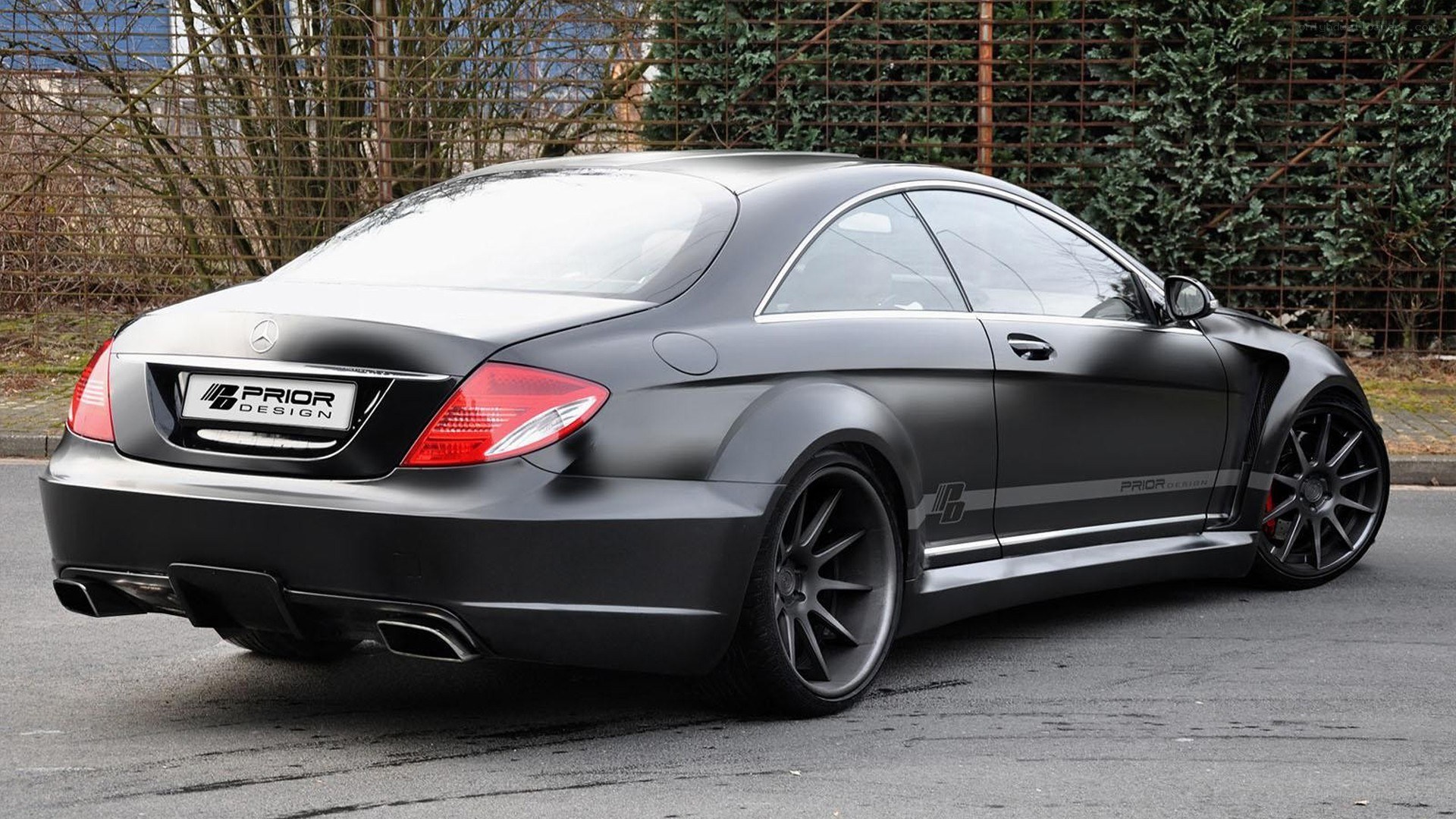 black matte coupe car