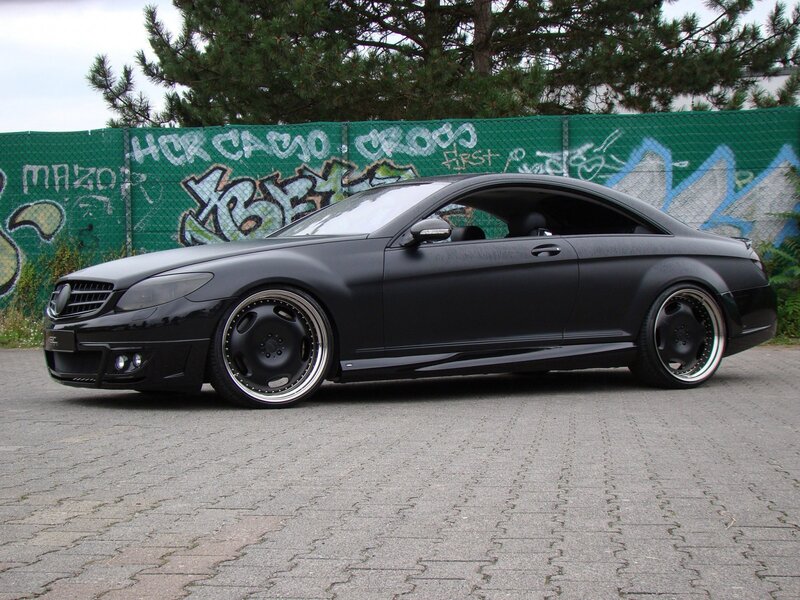 black matte coupe car