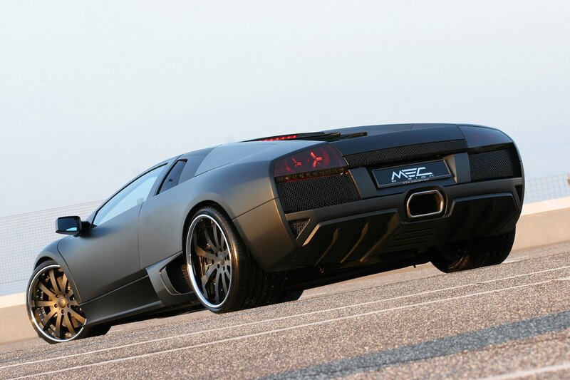 black matte lamborghini sports car
