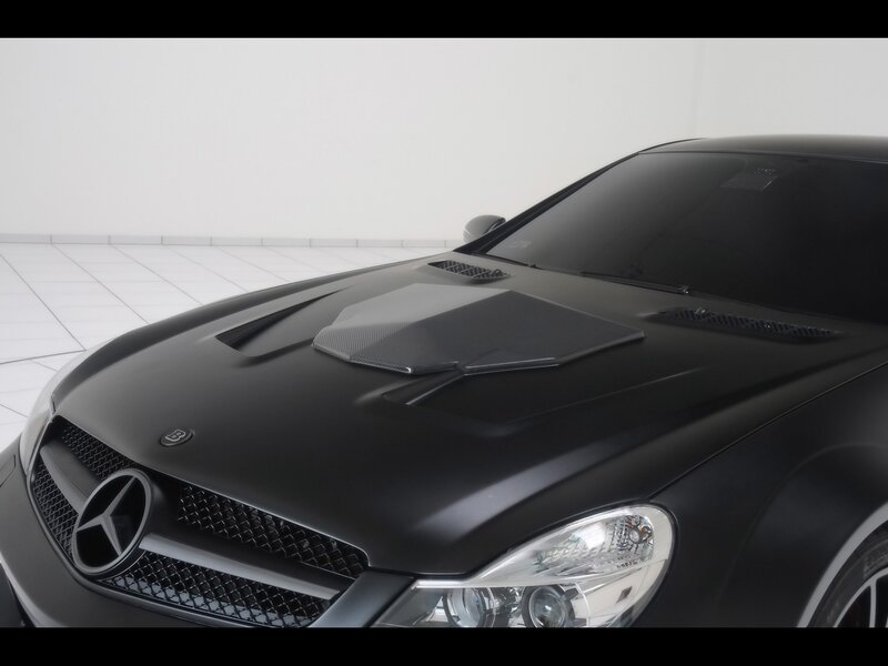 black matte sports car