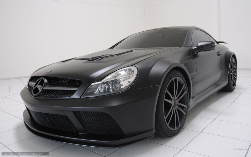 Black Matte Sports Car — Neutral
