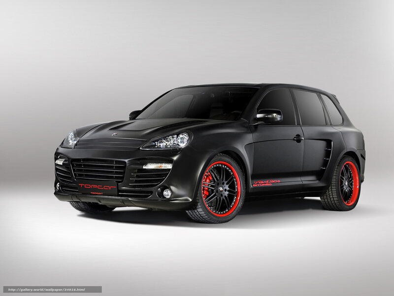 black matte SUV with red wheels