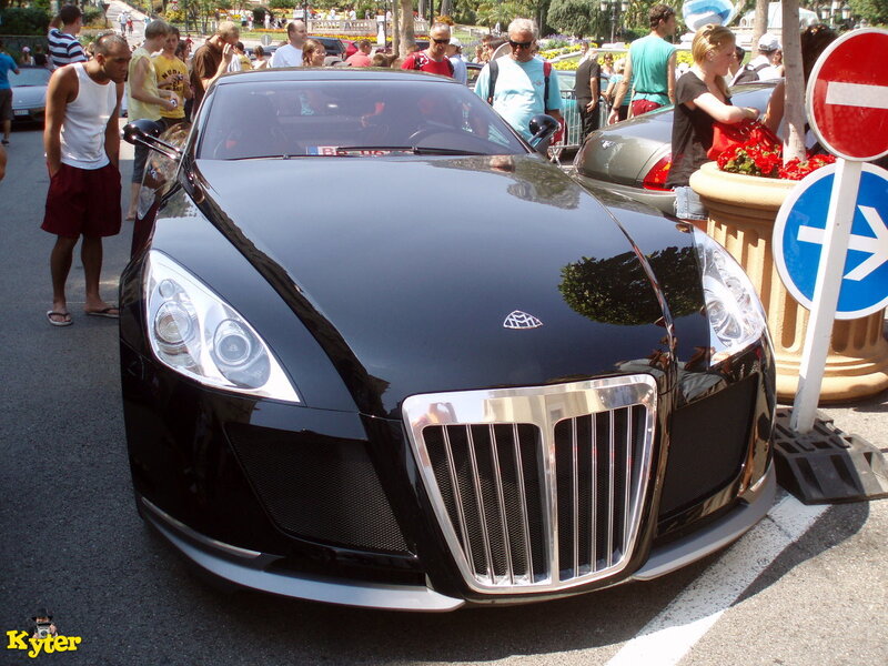 Black Maybach Car
