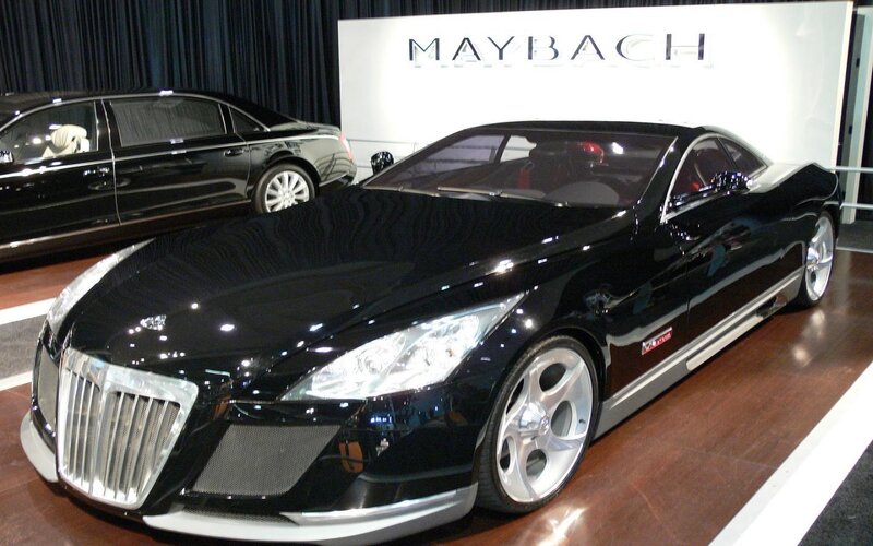 Black Maybach Concept Car — Formal