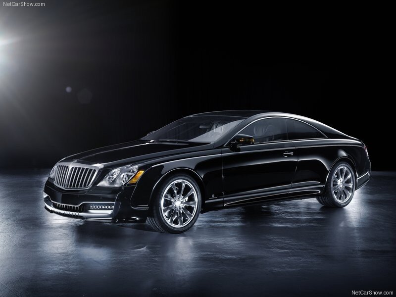 black maybach coupe