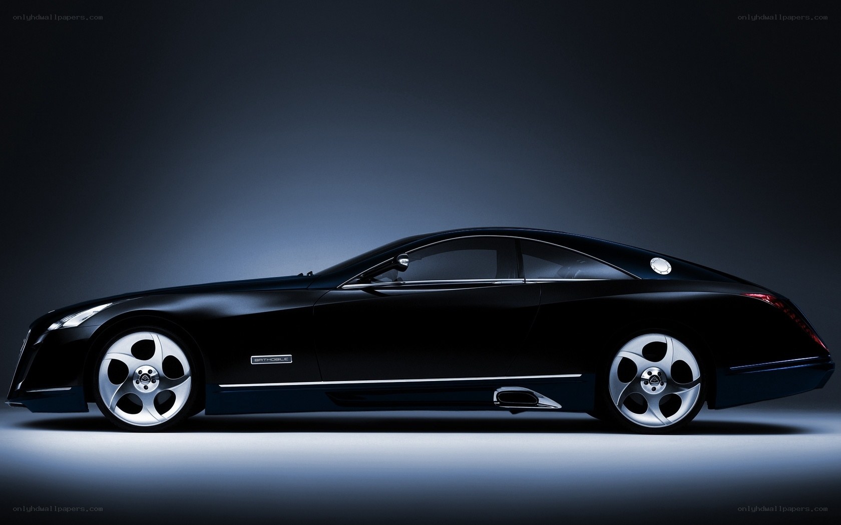 Black Maybach luxury car