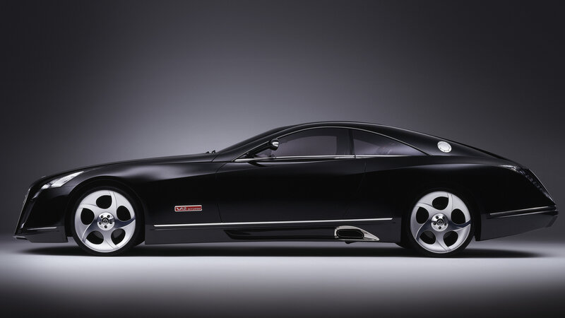 Black Maybach luxury car