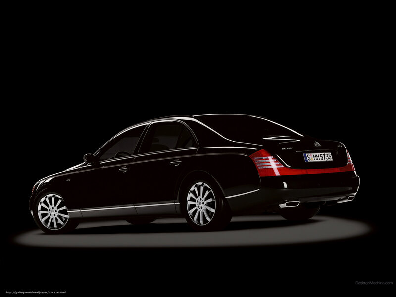 black maybach sedan