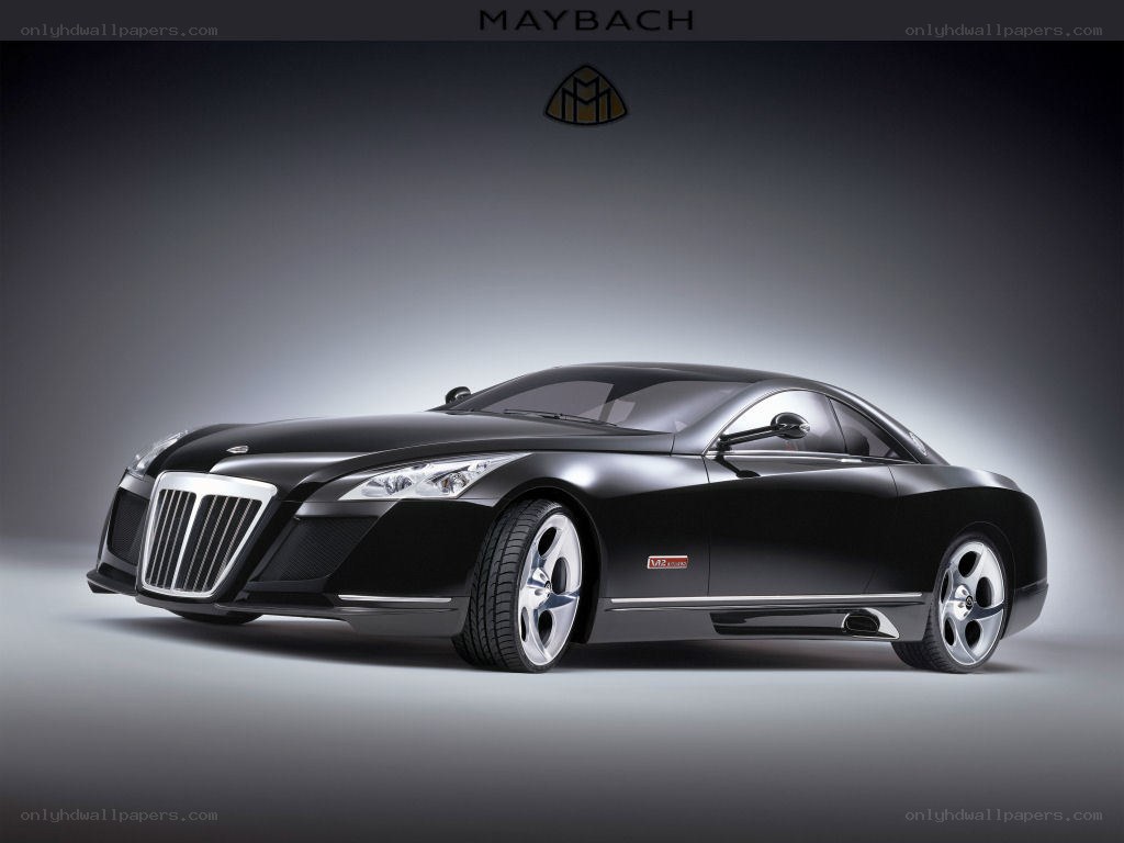 Black Maybach sports car
