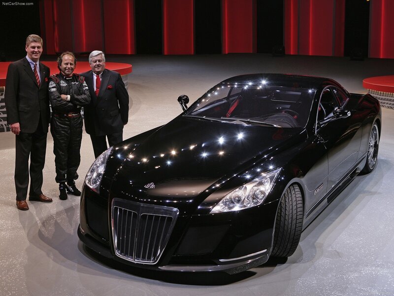 Black Maybach Sports Car — Formal