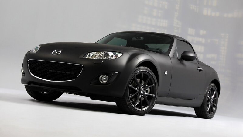 Black Mazda MX-5 Miata