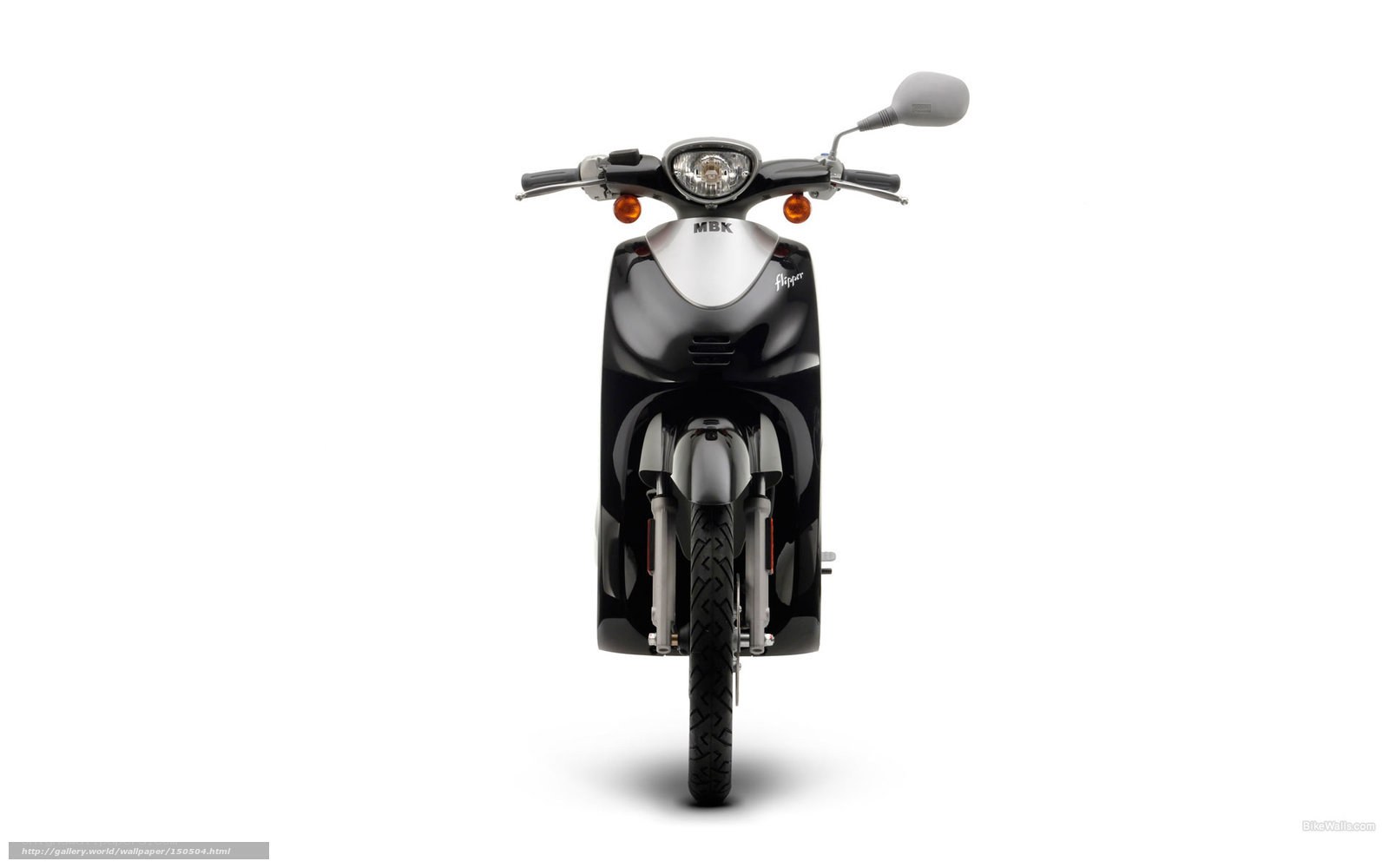 Black MBK Flipper scooter