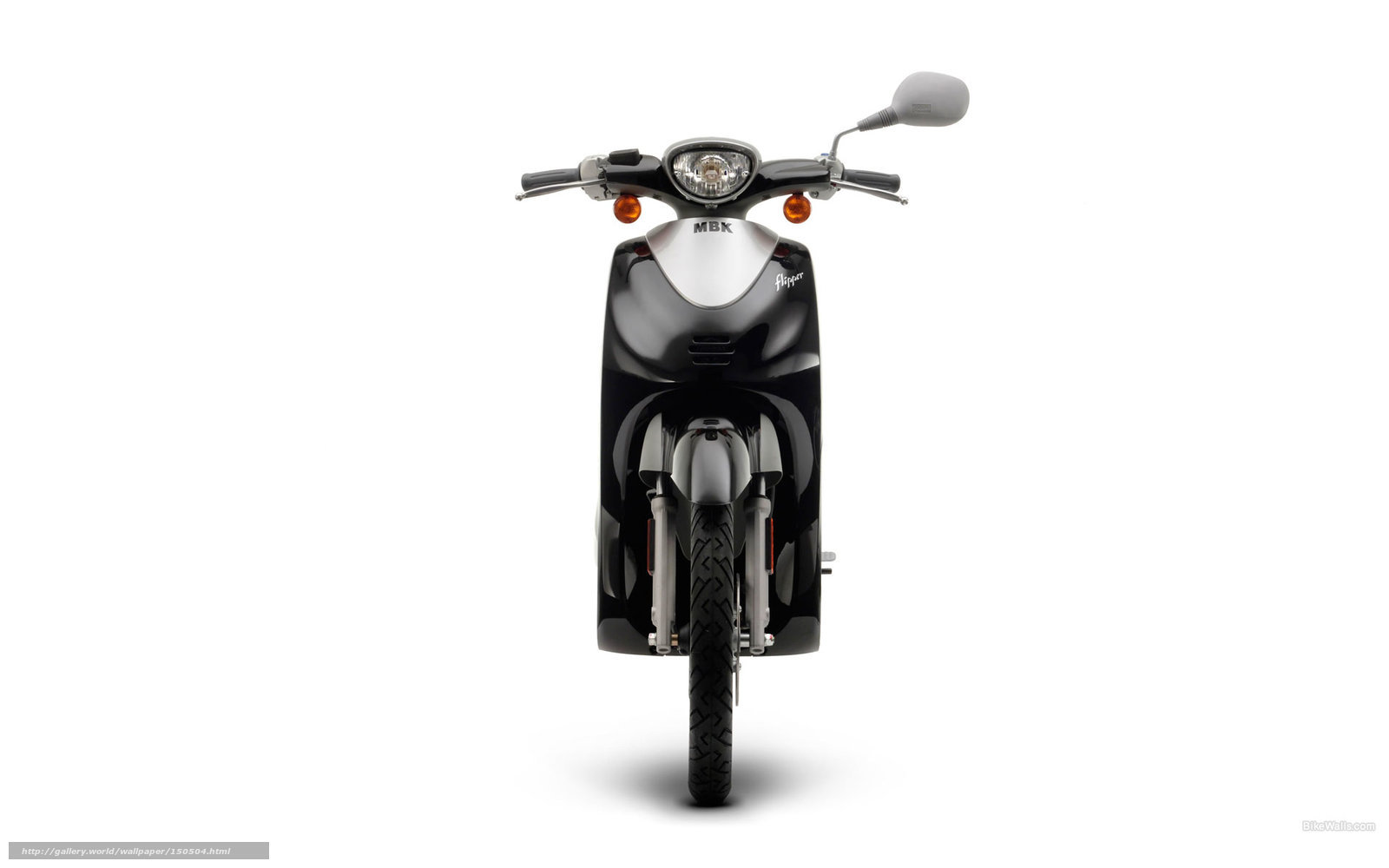 Black MBK Flipper scooter