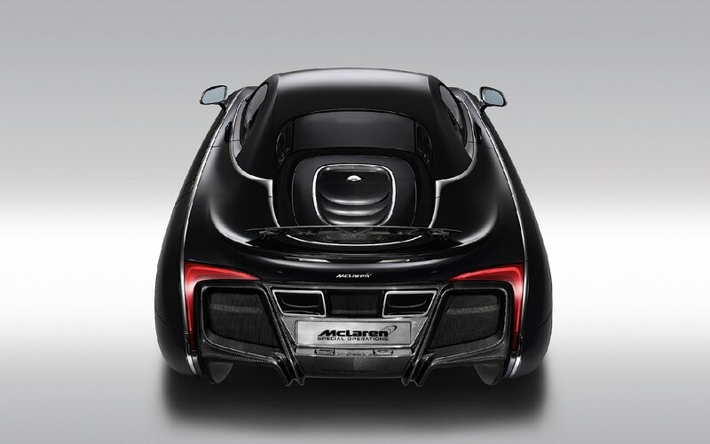 Black Mclaren Sports Car — Dramatic, Photograph
