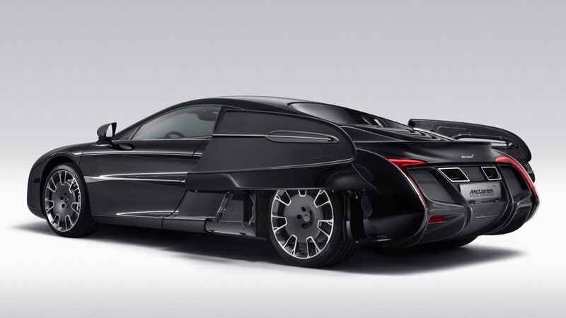Black Mclaren Supercar — Dramatic, Photograph